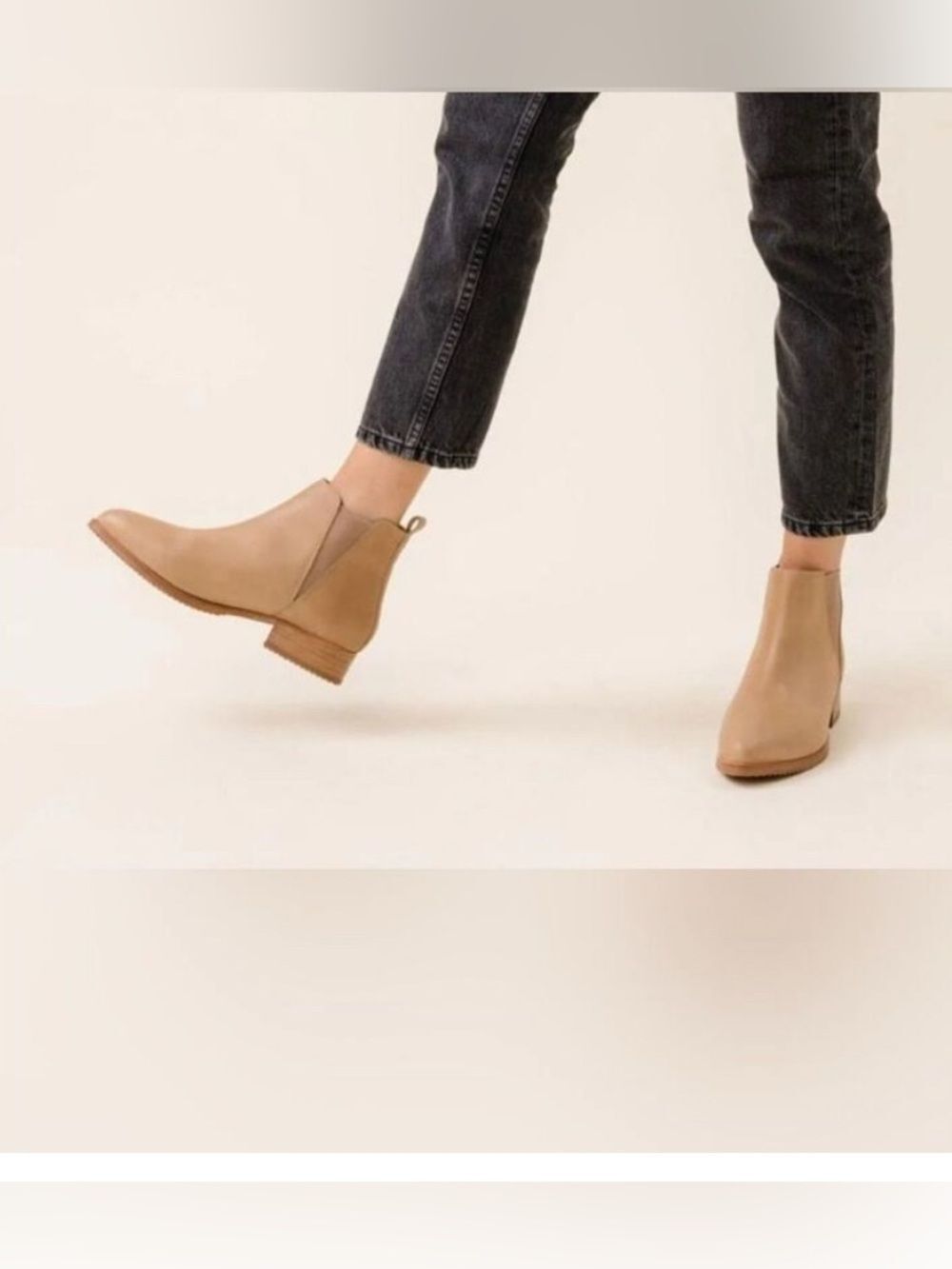 New Anthropologie Nisolo Mia Everyday Ankle Bootie Shoes 8